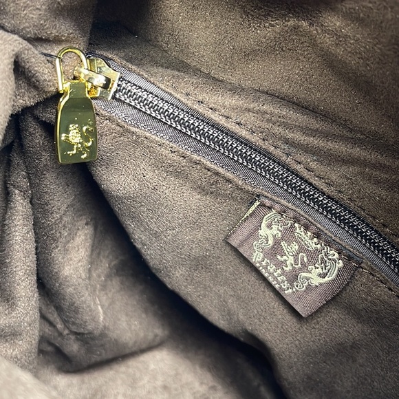 Pratesi Firenze Round Cinch Leather Bucket Bag - Picture 11 of 16